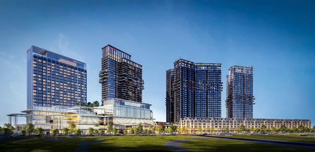 Phối cảnh dự án Khu đô thị đẳng cấp quốc tế Royal Mansion.