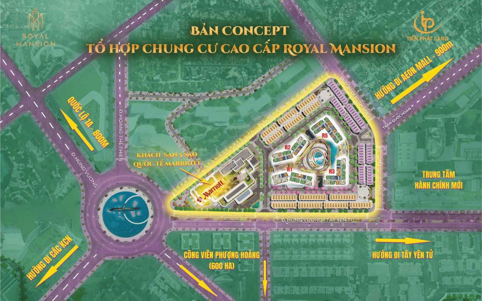 mặt bằng chung cư royal mansion bấc giang